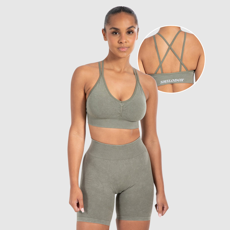 Sport BH Batik Acid Cross